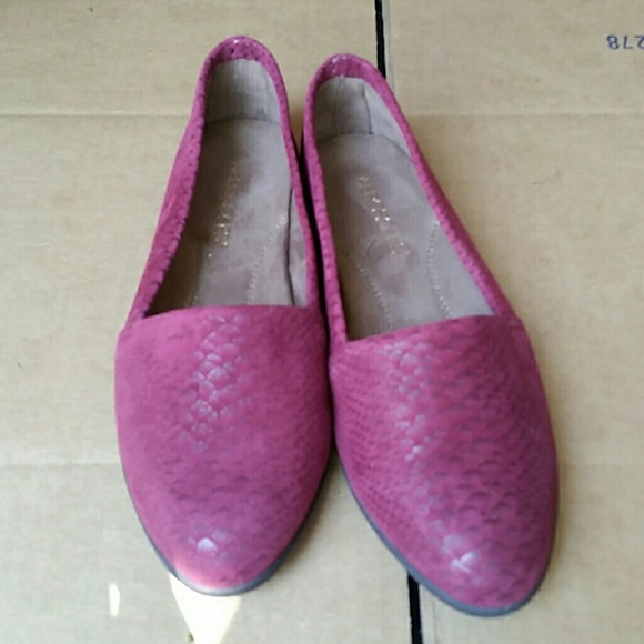 🍄Aerosoles trend setter flats wine size 7w - Picture 2 of 4